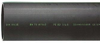 WAVIN Rura PEHD 75x3.0x5000mm SDR26 S12.5, kolor czarny, QS (Quick Stream)