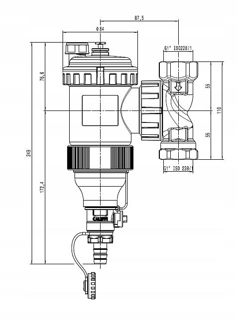 DirtmagPro 1 - Separator zanieczyszczeń z podwójnym magnesem