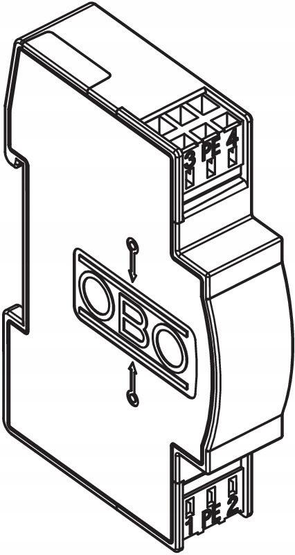 OBO BETTERMANN Bariera odgromowa 24V typ FRD 24