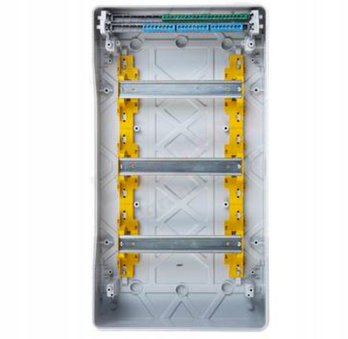 Rozdzielnica natynkowa RN65 IP65 z listwami 3x12 modułowa (36 modułowa)