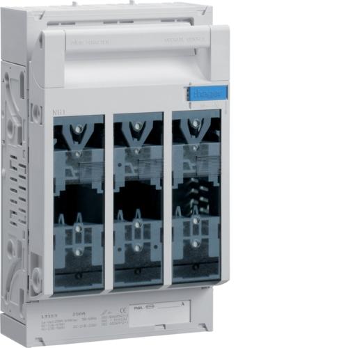 Rozłącznik bezpiecznikowy NH1 3P 250A 690VAC szyny 60 mm zasilanie/odpływ ś