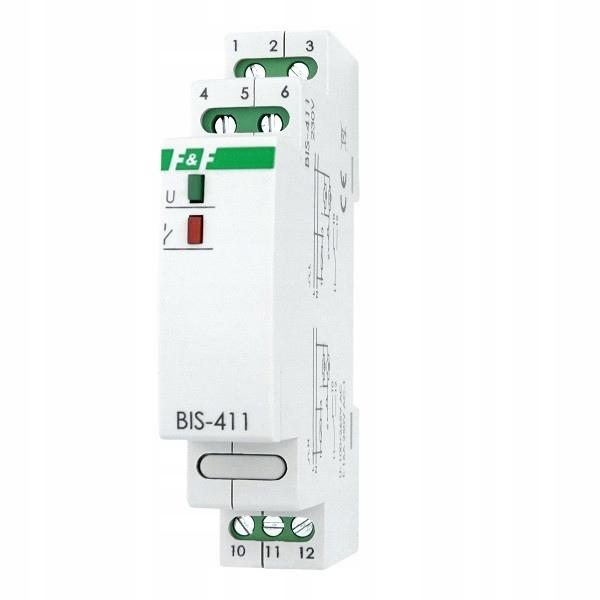 F&F Przekaźnik bistabilny BIS-411, montaż na szynie DIN BIS-411