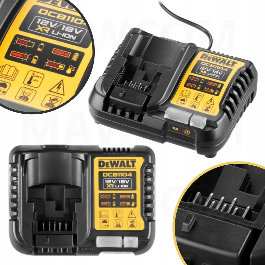 DE WALT XR Ładowarka wielonapięciowa 4 A DCB1104-QW