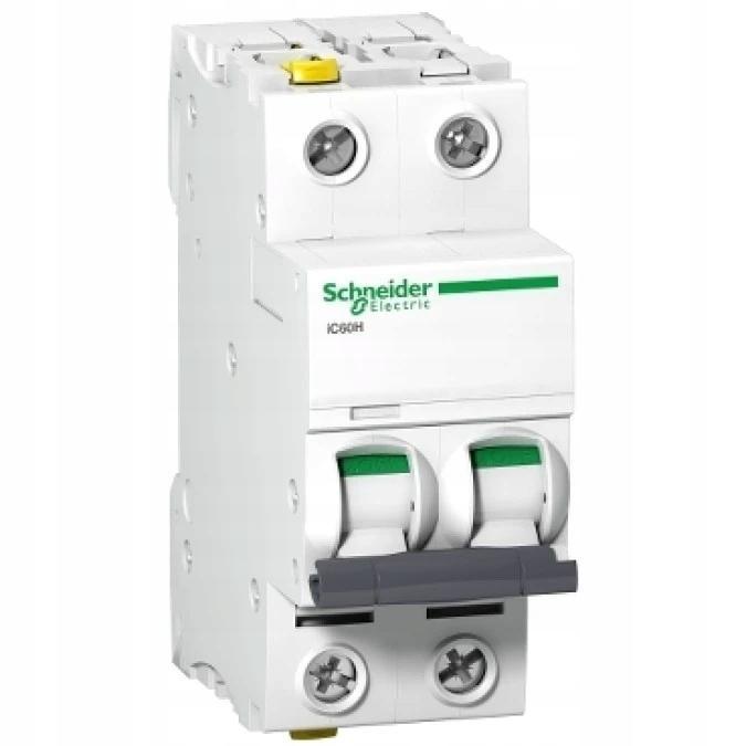 SCHNEIDER ELECTRIC Wyłącznik nadprądowy iC60H-B16-2 B 16A 2-biegunowy