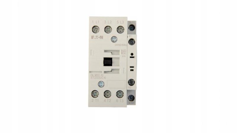 EATON Stycznik mocy I=32A [AC-3] 1Z 0R DILM32-10(24V50/60HZ)