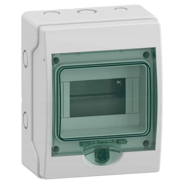 Obudowa natynkowa Mini Mureva (dawna Kaedra) IP65 mMRV-1-6-NT-T drzwi trans