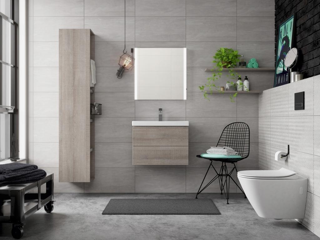 Deska sedesowa City Oval Slim, duroplast antybakteryjna, system wolnego opa