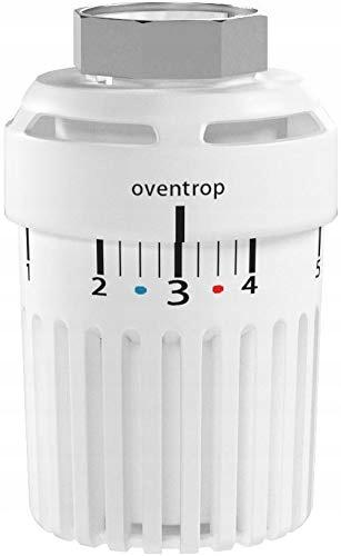 OVENTROP Termostat Uni LH, 7-28 C, 0* 1-5, z czujnikiem cieczowym, biały