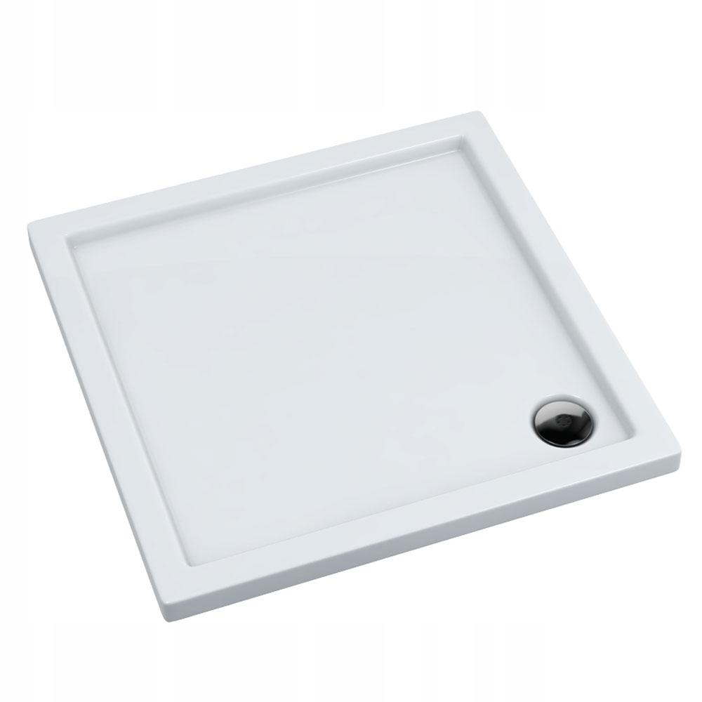 Brodzik kompozyt Stonicryl STABILSOUND PLUS kwadratowy 90x90x5 cm CORRINA
