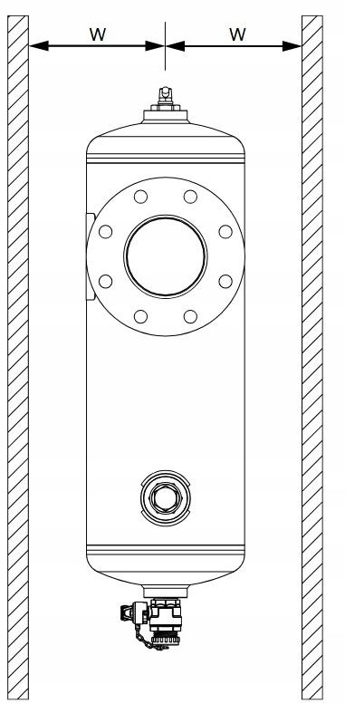 Separator zanieczyszczeń Zeparo Cyclone Max ZCX PN10 DN65, kołnierzowy