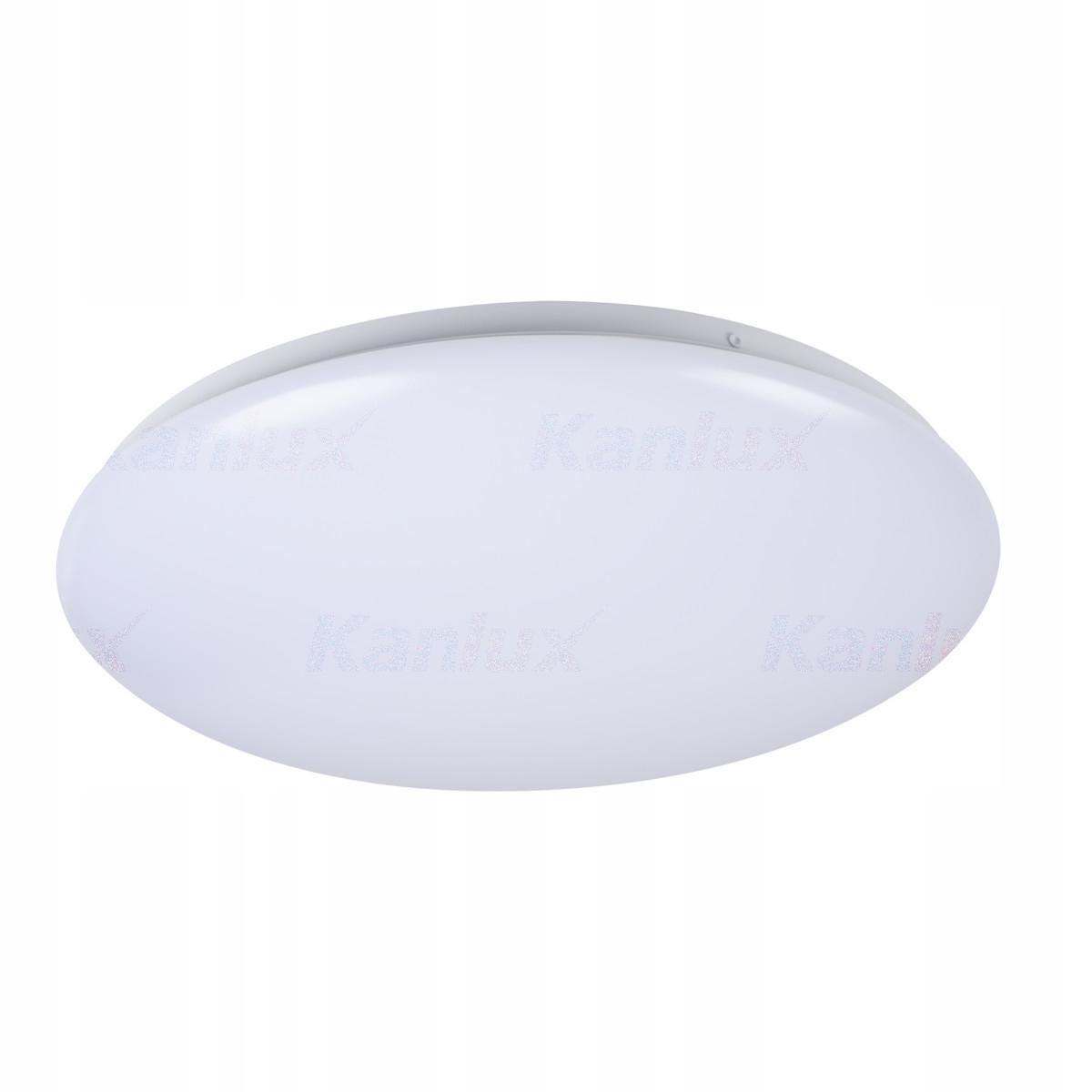 Plafon LED CORSO V2 18W 4000K 1200lm, z czujnikiem ruchu, IP44, biały