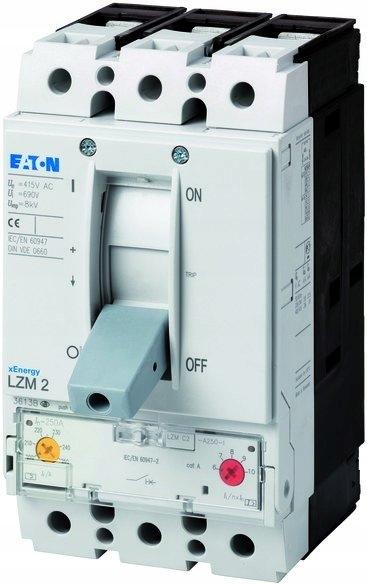 EATON Wyłącznik mocy LZM2, 3-biegunowy Ir=160-200A LZMC2-A200-I
