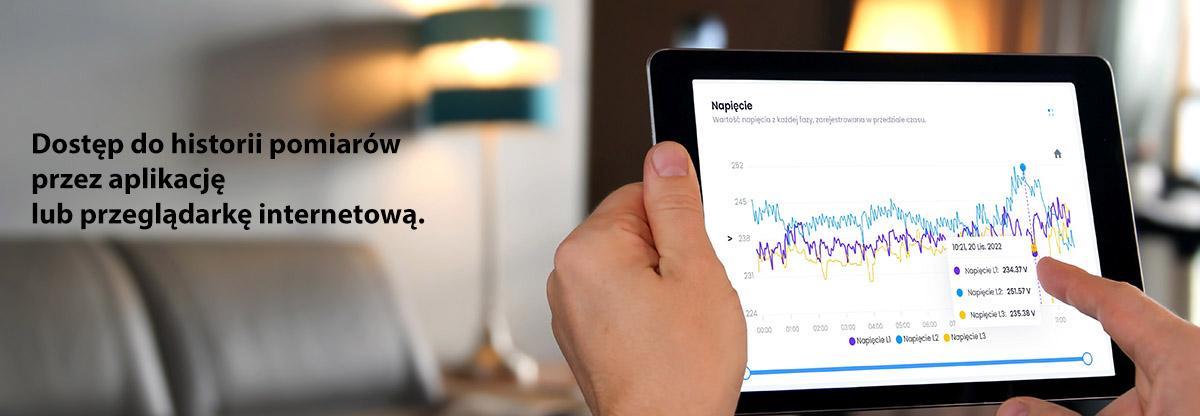 F&F Zestaw: monitor zużycia energii MEF-3-OPTI-100 FOX z lampką LK-BZ-3