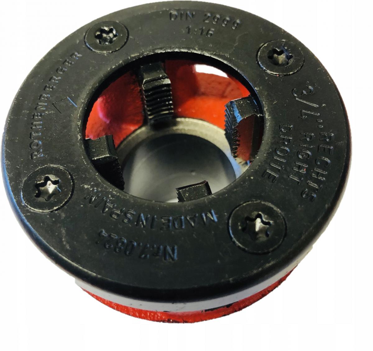 Gwintownica ręczna z grzechotką 1/2 - 3/4 - 1 - 11/4 ROTHENBERG SUPER CUT