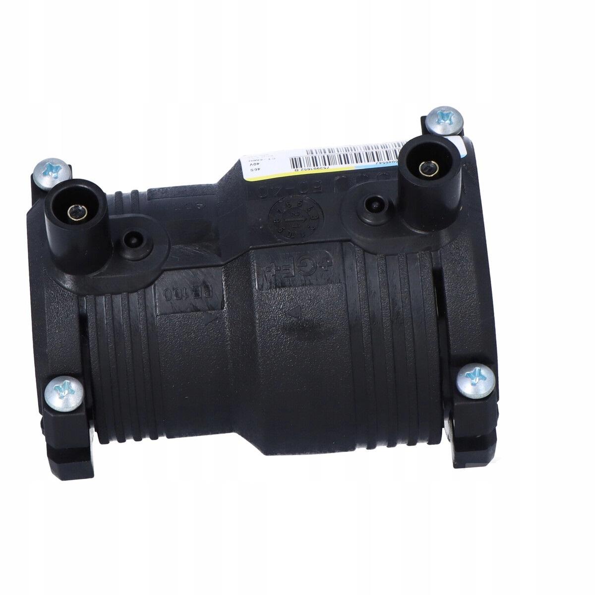 Redukcja elektrooporowa DN50X40 PE100, SDR11, PN10 gaz/PN16 woda