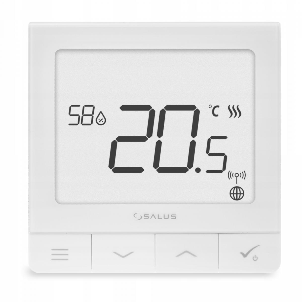 Regulator temperatury przewodowy SALUS SQ610 Quantum, 230V tygodniowy podty