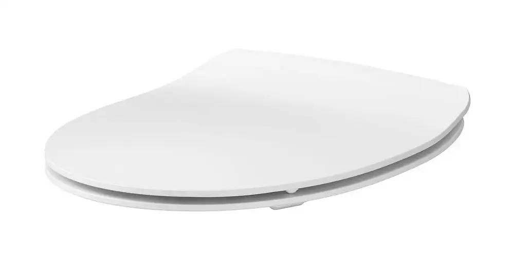 Deska sedesowa Moduo Delfi Slim, duroplast antybakteryjna, system wolnego o