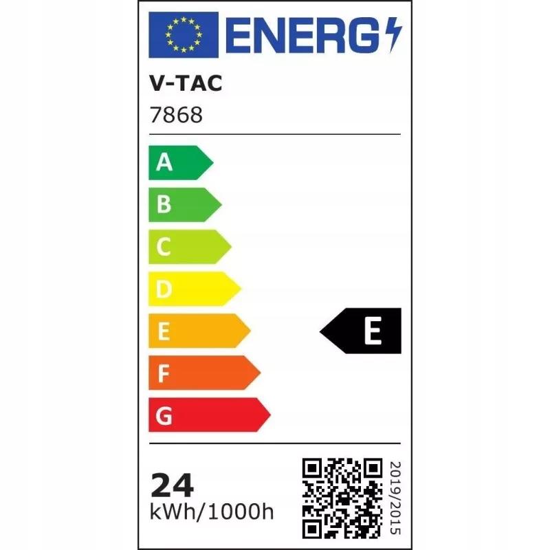 Panel LED V-TAC Wpuszczany Premium Downlight 24W Okrągły fi300 VT-61024 400