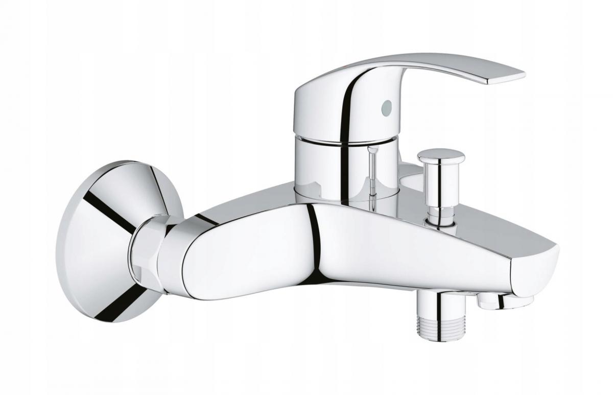 Bateria umywalkowa sztorcowa GROHE Eurosmart Cosmopolitan 1-otw. Mosiężna
