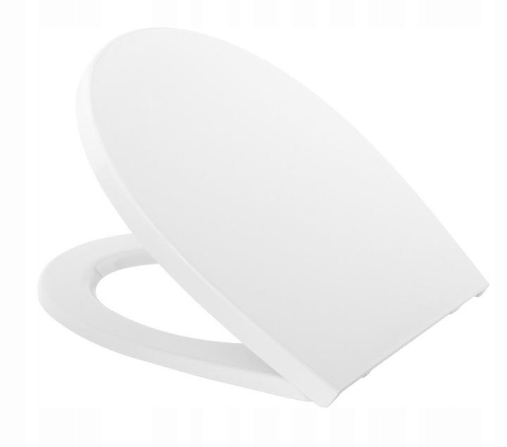 Deska sedesowa Moduo Delfi Slim, duroplast antybakteryjna, system wolnego o