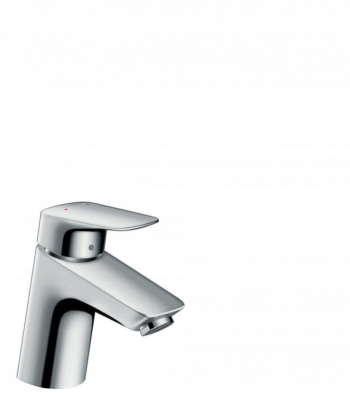 Bateria umywalkowa Hansgrohe Logis 70 jednouchwytowa z kompletem odpływowym