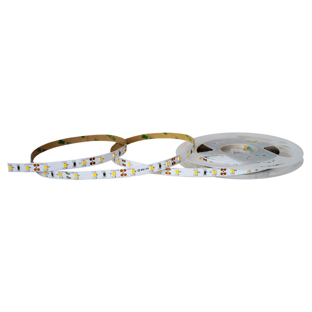 Taśma LED NEXTEC ST / 12V / 2835 / 4,8W / 60 LED / IP20 / 6200K +/-250K / 8