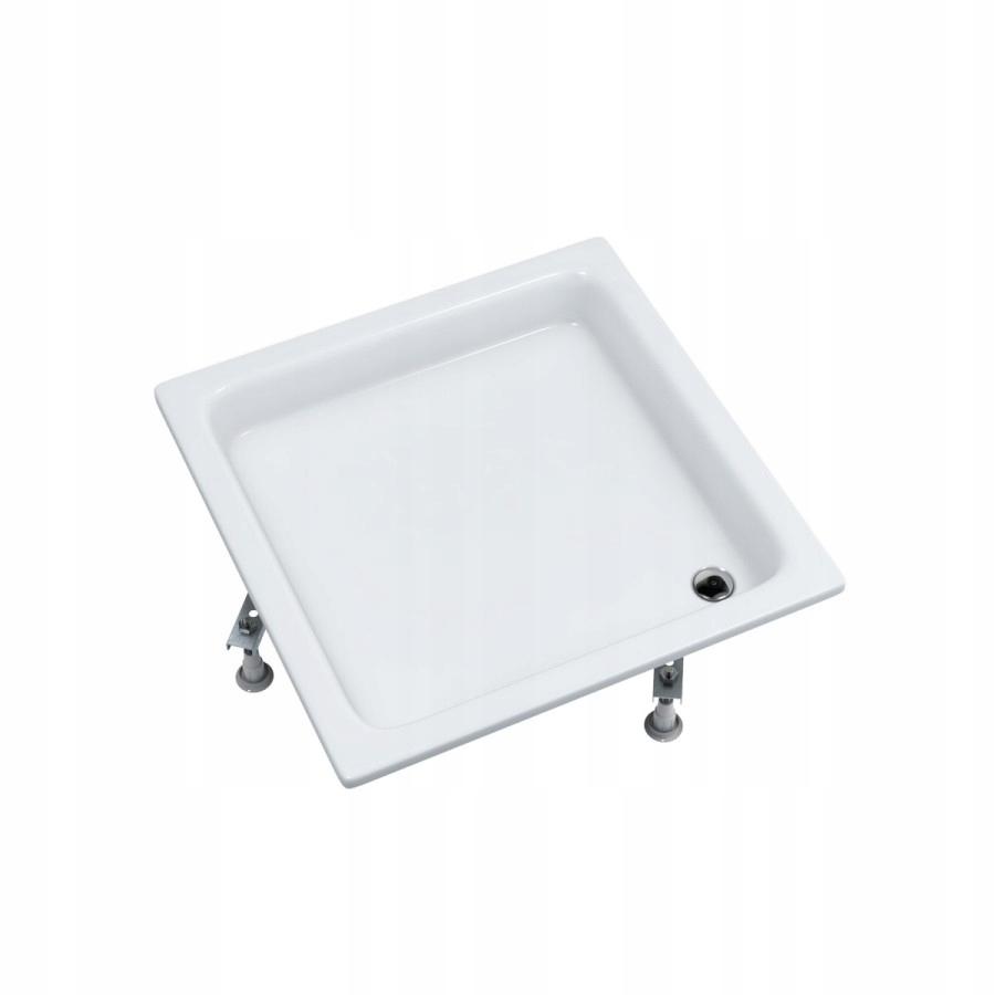 SCHEDPOL Brodzik akrylowy Zefir Stamdard Plus 90x90x26 cm kwadratowy