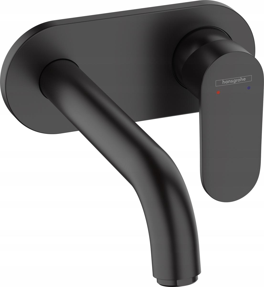 Bateria umywalkowa podtynkowa Hansgrohe Vernis czarny
