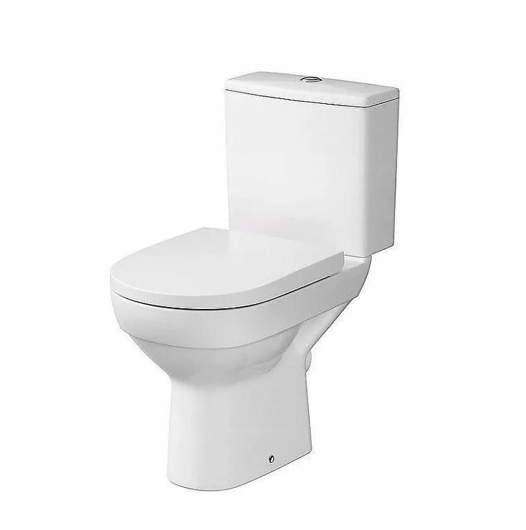 Kompakt 601 City New CleanOn 3/5 l,odpływ poziomy, deska duroplastowa, woln