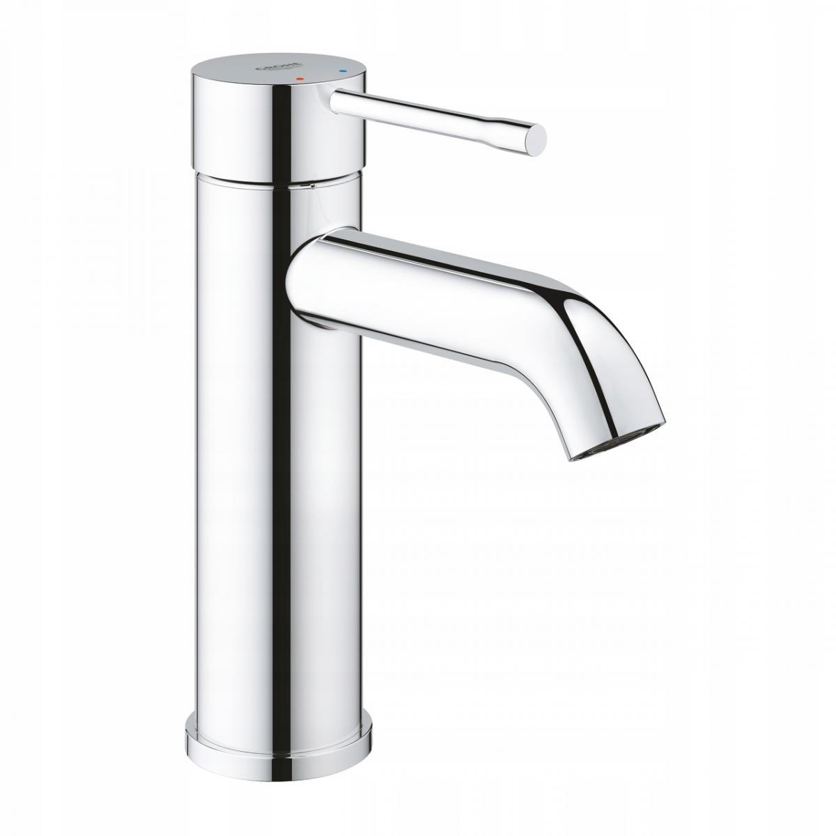 Bateria umywalkowa stojąca GROHE Essence 1-otw. chrom z obrotową wylewką