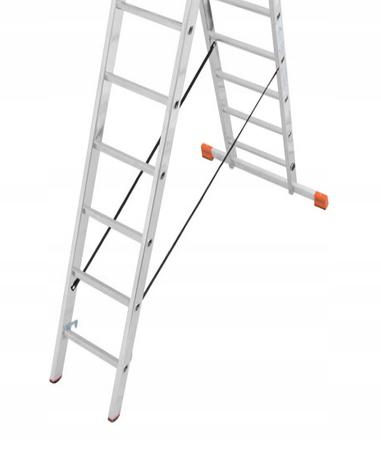 KRAUSE CORDA Drabina wielofunkcyjna 3x9 stopni