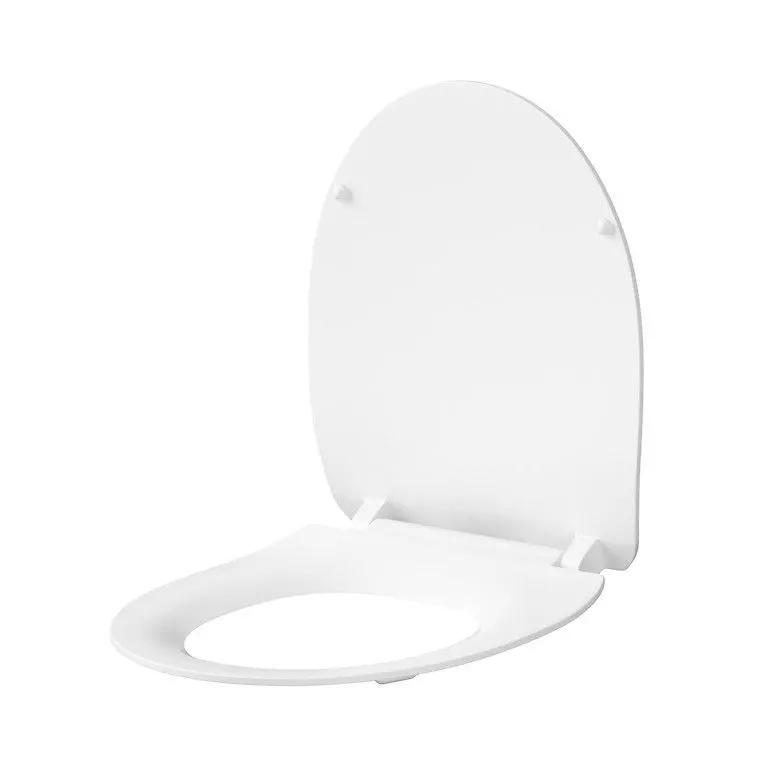 Deska sedesowa Moduo Delfi Slim, duroplast antybakteryjna, system wolnego o