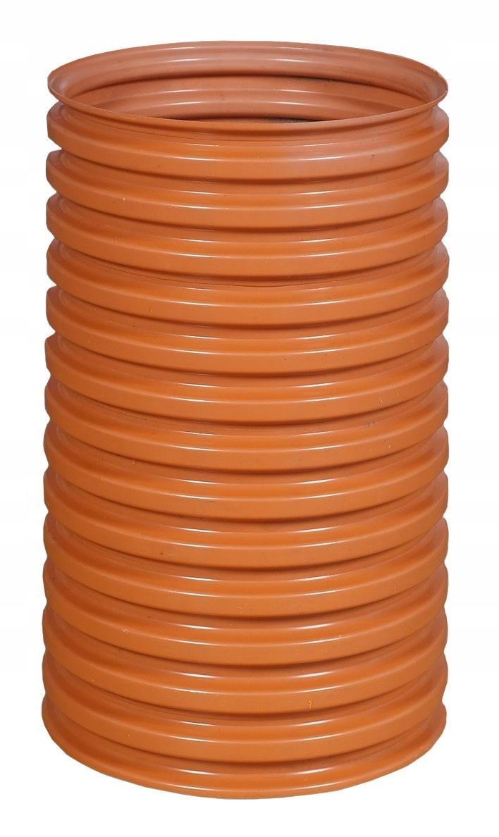 Rura PP trzonowa/wznosząca DN/ID 315x3000mm SN4, korugowana bezkielichowa,