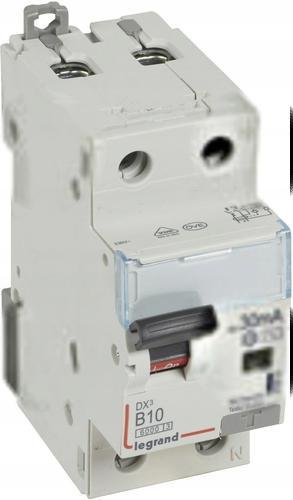 LEGRAND Wyłącznik różnicowo-nadprądowy P312 2P B 10A 30MA TYP AC DX3
