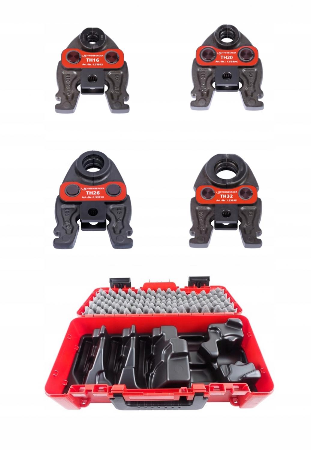 ROTHENBERGER Zestaw 4 szczęk Compact TH 16-20-26-32 mm
