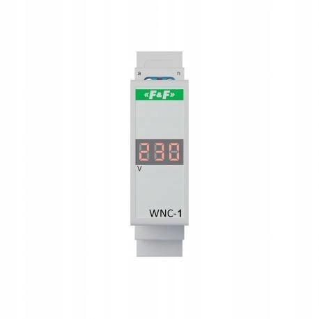 F&F Modułowy wskaźnik napięcia - 1 fazowy LCD WNC-1