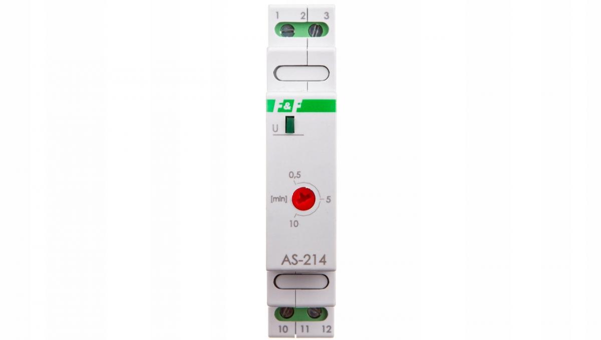 F&F Automat schodowy AS-214 Un=24V, I=16A , 1 moduł