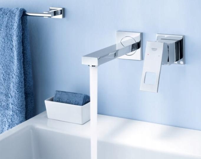 GROHE Bateria umywalkowa Grohe EuroCube 2-otworowa rozmiar S