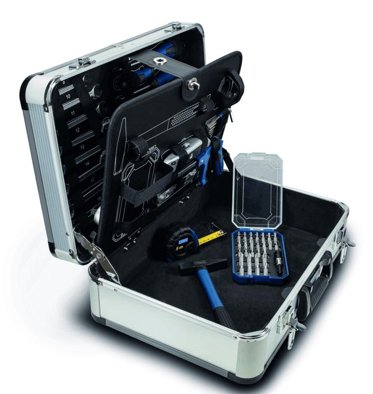 SCHEPPACH Zestaw kluczy Scheppach TB150 w walizce - 101 elementów