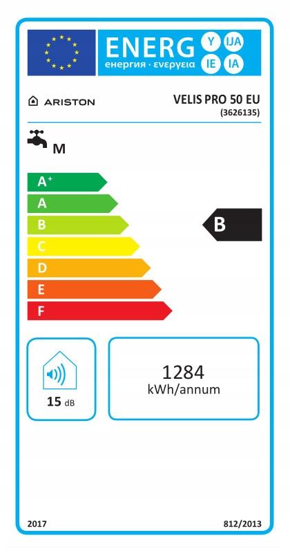 Podgrzewacz wody elektryczny pojemnościowy ARISTON VELIS PRO 50 EU