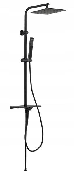 Bateria prysznicowa Loft Black, Black mat