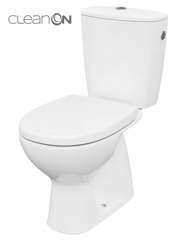 Kompakt 684 Arteco New CleanOn 3/5 l,odpływ pionowy, deska duroplastowa, wo