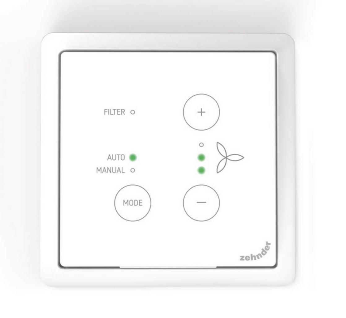 ZEHNDER Panel ComfoSwitch C - do obu wersji jednostki