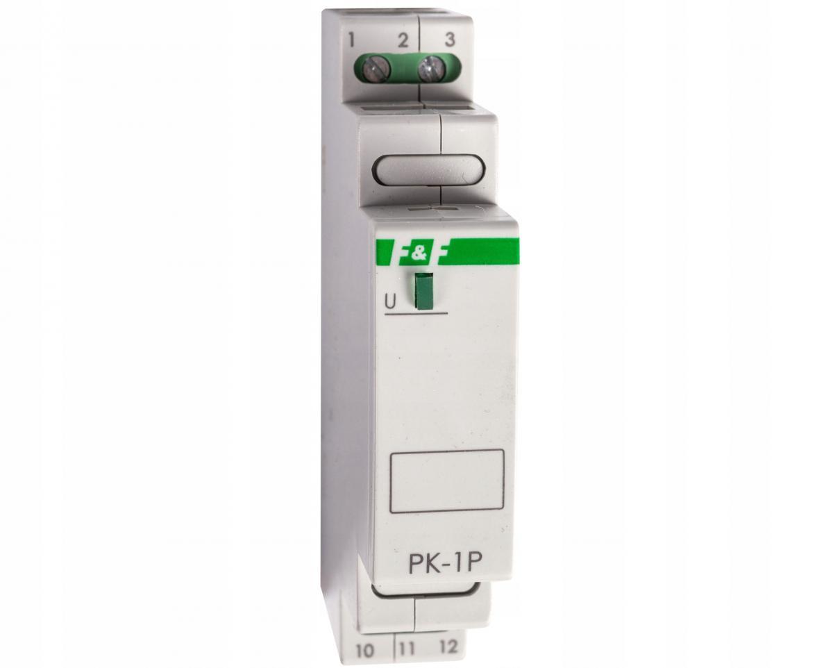 F&F Przekaźnik elektromagnetyczny PK-1P 24V AC/DC, styk: 1P I=16A, 1 moduł