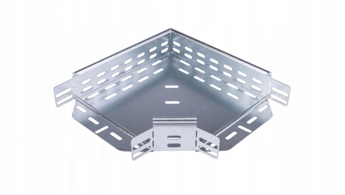 BAKS Kolanko 90° KKJ200H60, grubość blachy 1,0mm