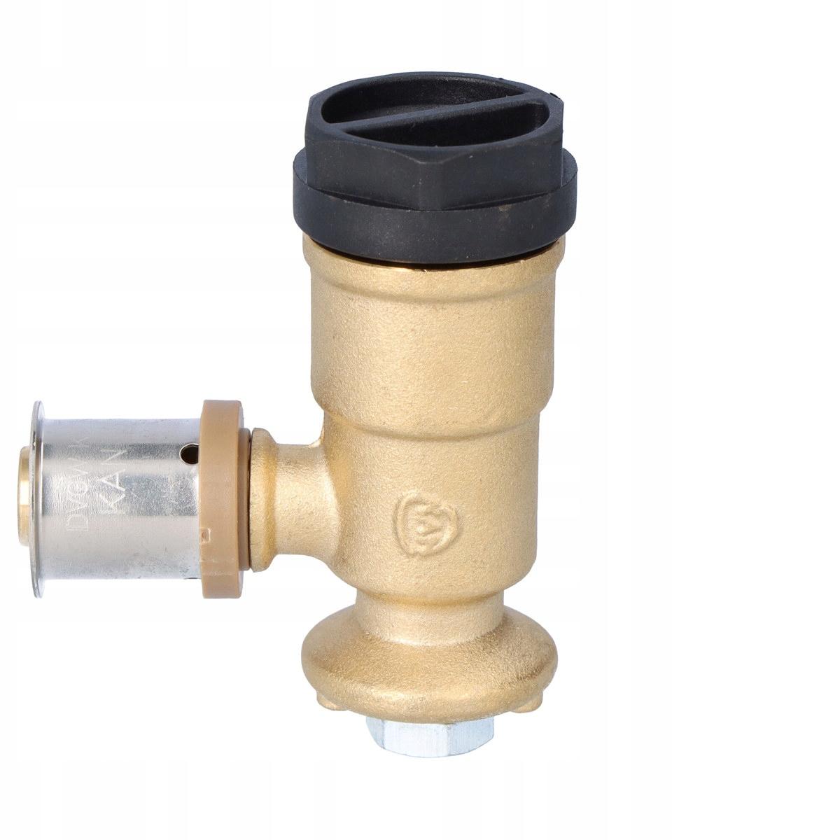 KAN-therm Kolano ścienne mosiężne GW ultraPRESS - 16 Rp1/2 L = 52.5 mm
