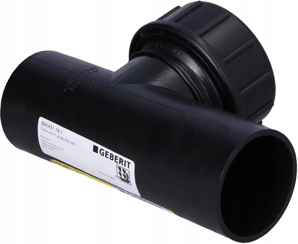 GEBERIT Czyszczak PE prosty 90st. d90