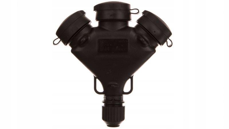 F-ELEKTRO Rozgałęźnik gumowy 3x16A 250V IP44