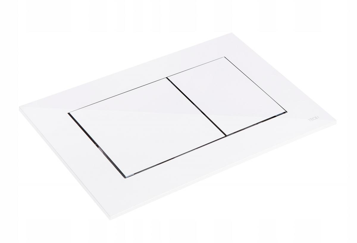 Przycisk spłukujący TECE TECEnow z tworzywa do WC biały 220 x 150 x 5 mm