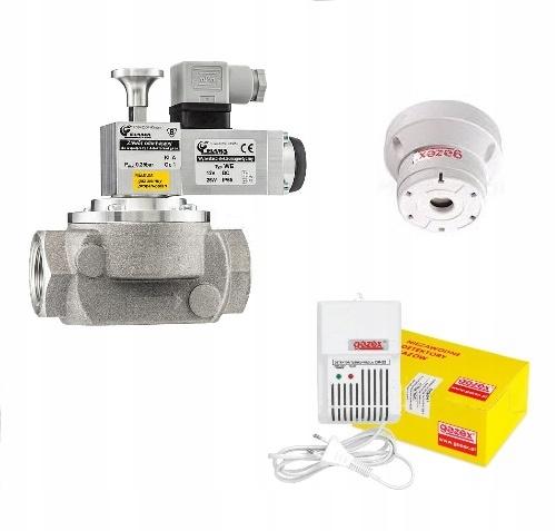 Zawór grzybkowy ZB-20 zawór grzybkowy, gwint 3/4, cewka 12V